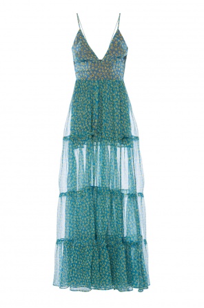 Patterned dress with a slit, zdjęcie 1 Patterned dress with a slit od Amiri